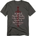 thumbnail image 1 of Game of Thrones T-Shirt The Mind Needs Books Unisex Graphic Tee For Men & Women, 1 of 7