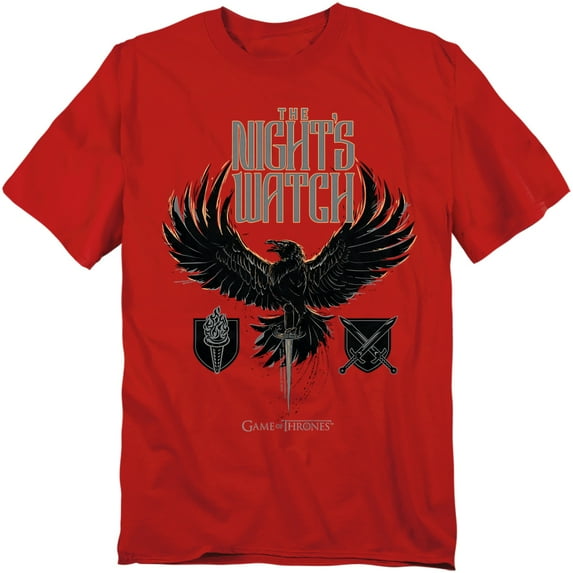 Game of Thrones T-Shirt The Nights Watch Unisex Graphic Tee For Men & Women