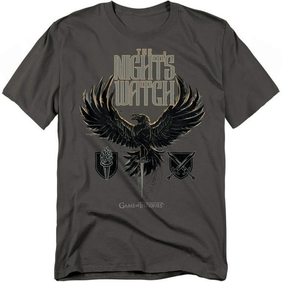 Game of Thrones T-Shirt The Nights Watch Unisex Graphic Tee For Men & Women