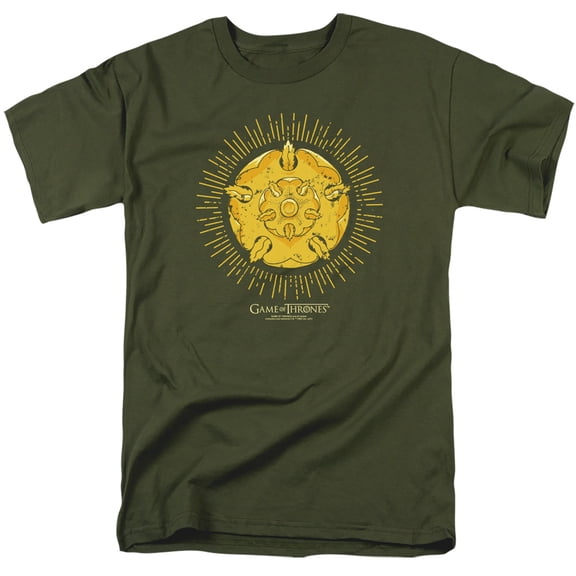 Game of Thrones T-Shirt Clegane Burst Sigil Unisex Graphic Tee For Men ...