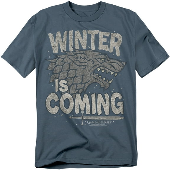 Game of Thrones T-Shirt Winter Is Coming Unisex Graphic Tee For Men & Women