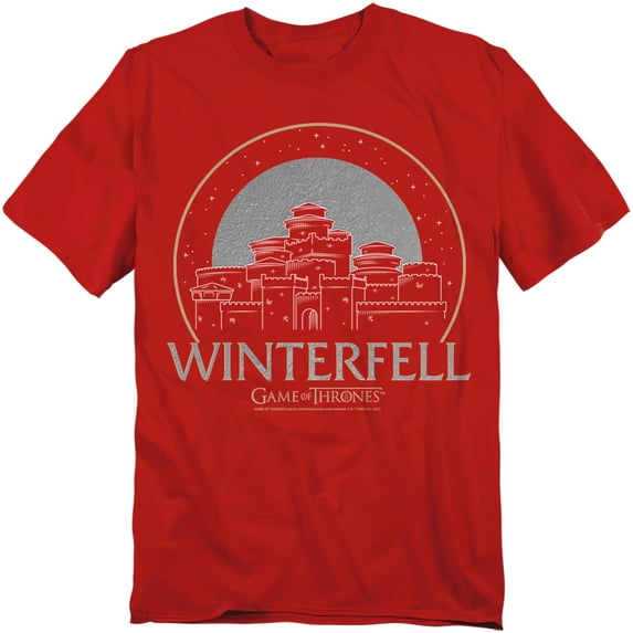 Game of Thrones T-Shirt Winterfell Unisex Graphic Tee For Men & Women