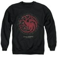 thumbnail image 1 of Game of Thrones Targaryen Burst Sigil Unisex Adult Crewneck Sweatshirt,Targaryen Burst Sigil, Medium, 1 of 1