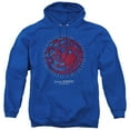 thumbnail image 1 of Game of Thrones Targaryen Burst Sigil Unisex Adult Pull-Over Hoodie,Royal, 2X-Large, 1 of 5