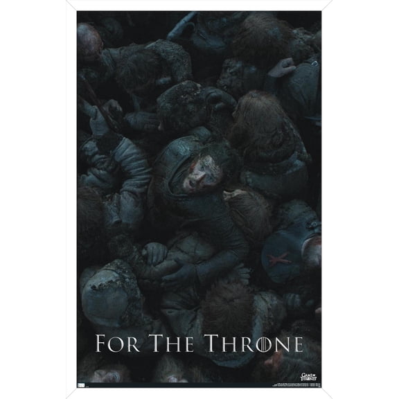 Game of Thrones - The Battle Wall Poster, 22.375" x 34", Framed
