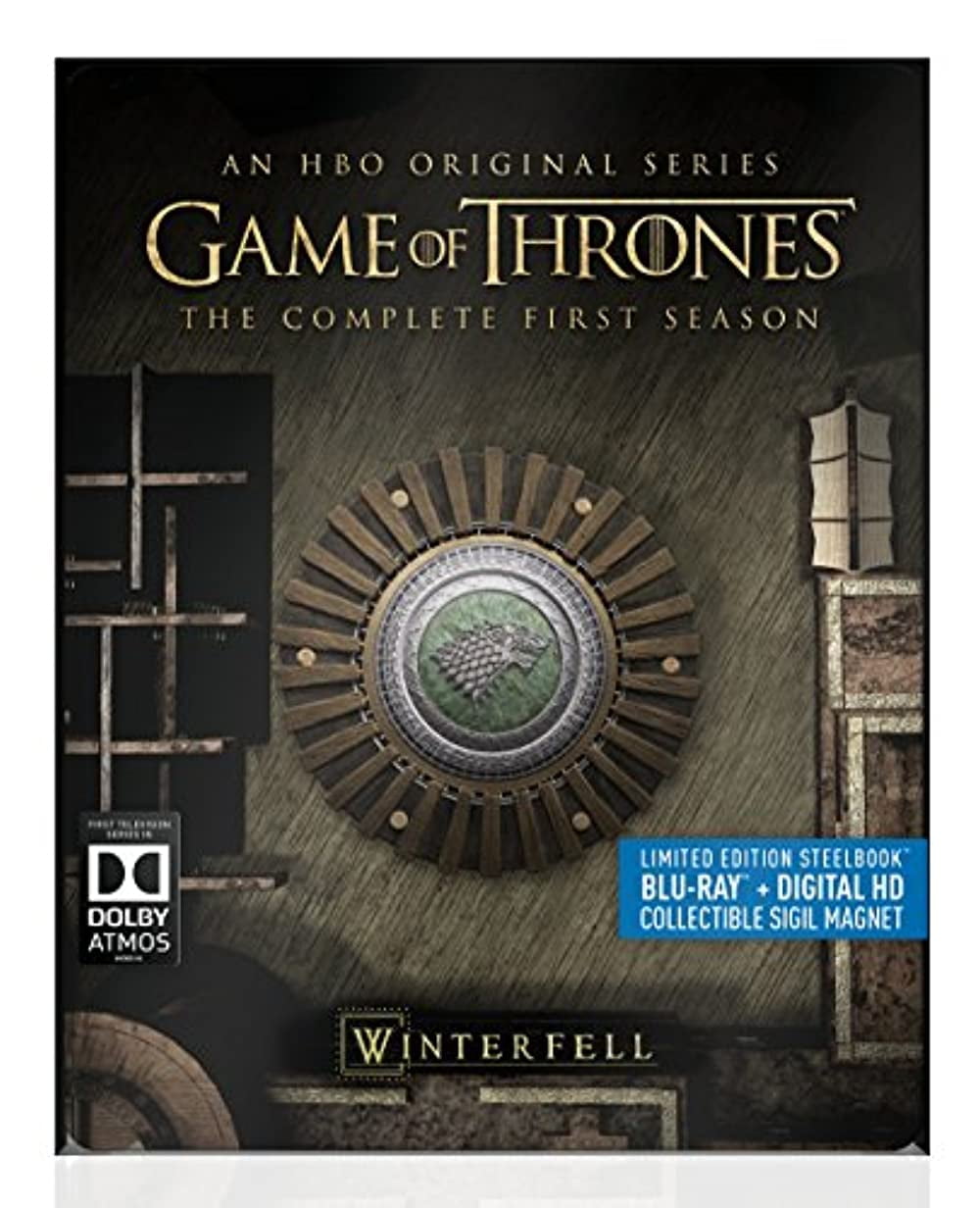WARNER BROS. Game of Thrones: The Complete First Season (Steelbook)(Blu-ray+Digital HD) [Blu-ray]