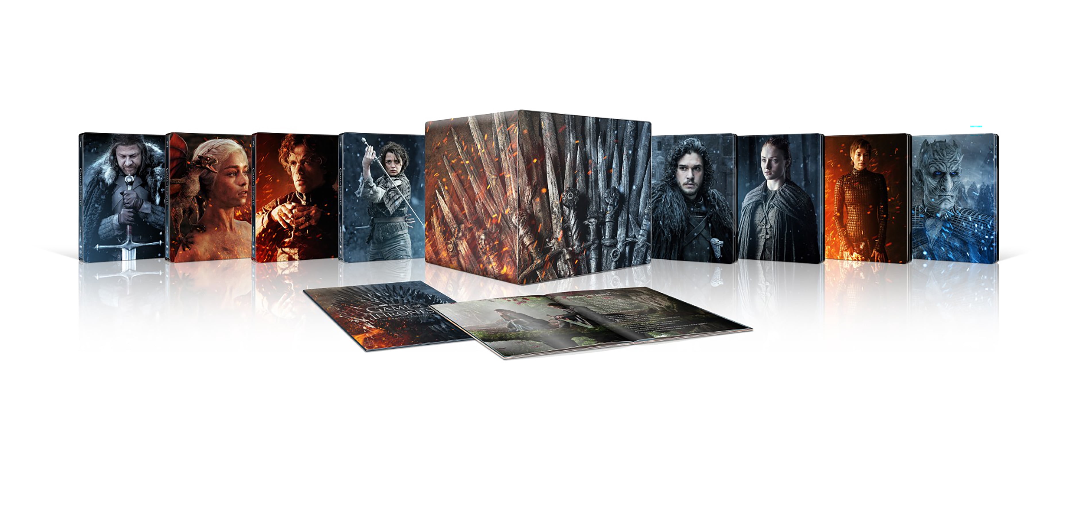 Game of Thrones: The Complete Series Library Case (Steelbook) (4K