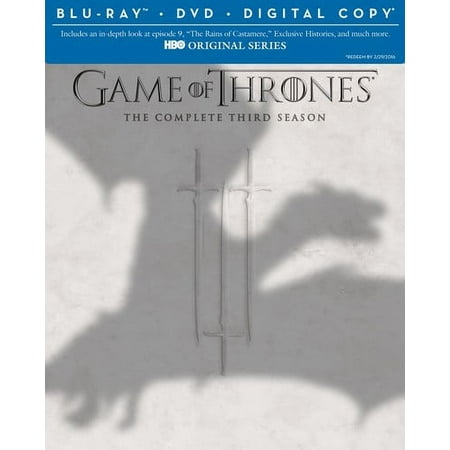 Game of Thrones: The Complete Third Season (Blu-ray + Digital Copy)