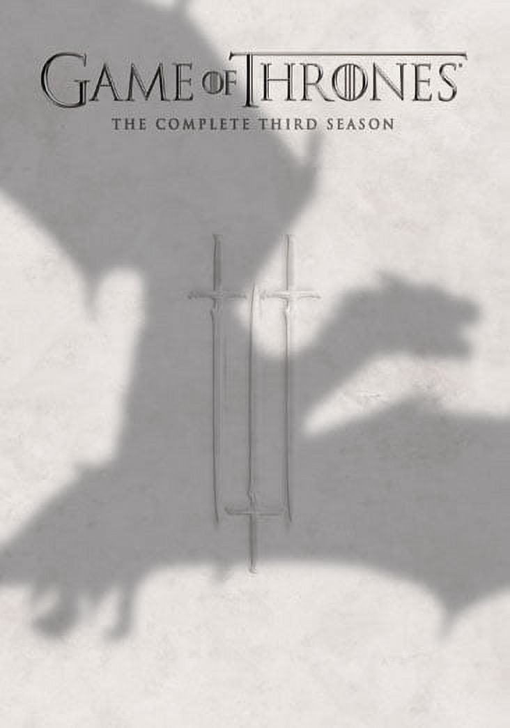 Game of Thrones The Complete Third Season DVD - Walmart.com