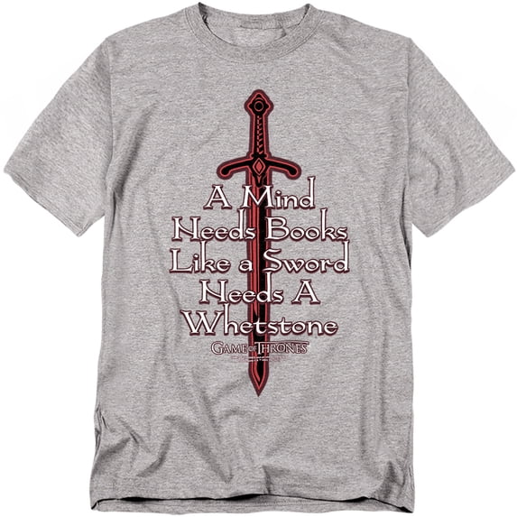 Game of Thrones T-Shirt The Mind Needs Books Unisex Graphic Tee For Men & Women