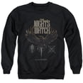 thumbnail image 1 of Game of Thrones The Nights Watch Unisex Adult Crewneck Sweatshirt,Black, Medium, 1 of 1