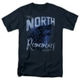 thumbnail image 1 of Game of Thrones The North Remembers Unisex Adult T-Shirt, Royal, Medium, 1 of 6