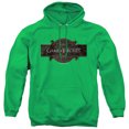thumbnail image 1 of Game of Thrones Title Sequence Logo Unisex Adult Pull-Over Hoodie,Kelly Green, 2X-Large, 1 of 5