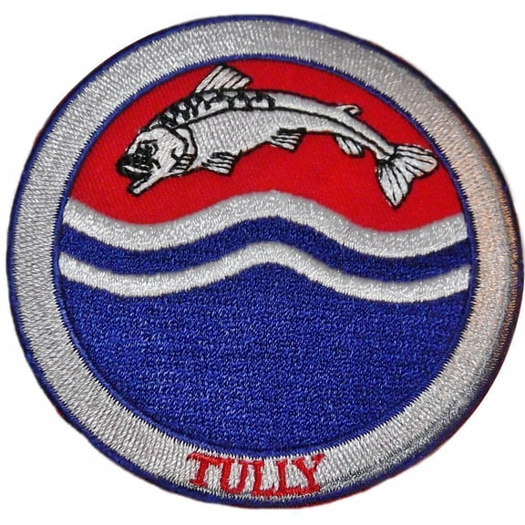 Game of Thrones Tully House Sigil Riverrun Logo 3" Diameter Patch