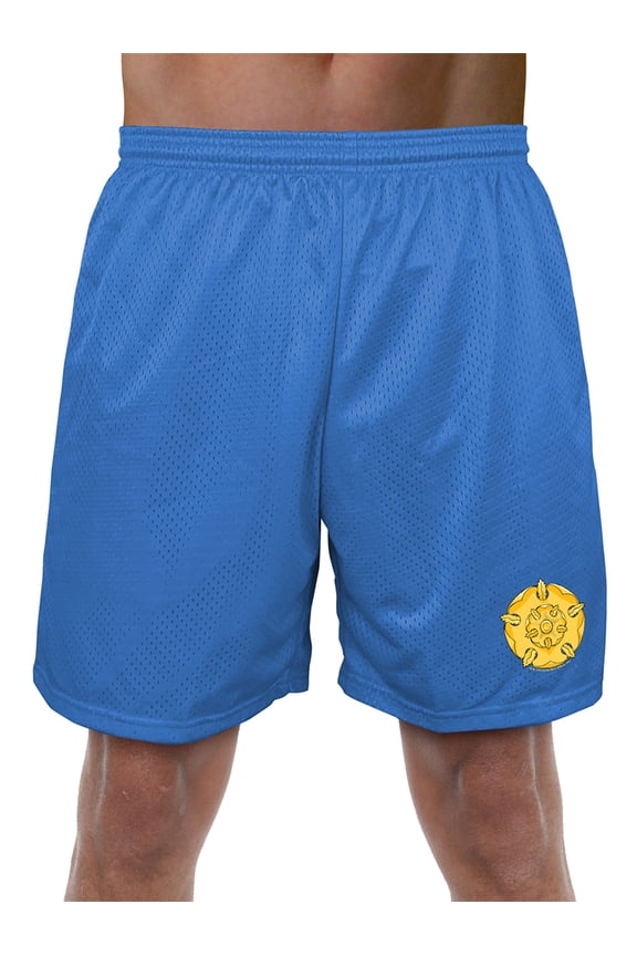 Game of Thrones Tyrell Sigil Mens Lined Mesh Shorts, Royal, 2X-Large