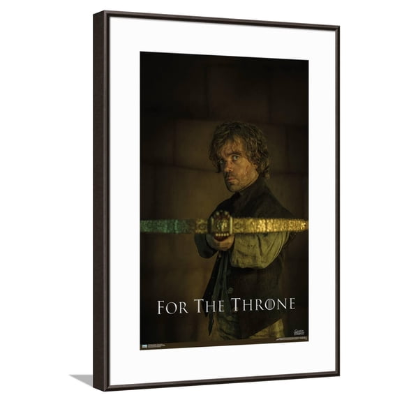 Game of Thrones - Tyrion Lannister Canvas Wall Poster, 14.725" x 22.375"