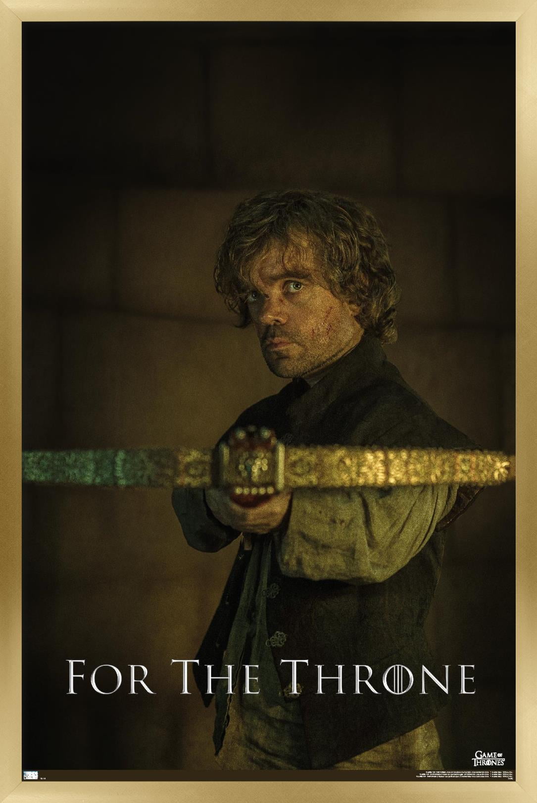 Game of Thrones - Tyrion Lannister Wall Poster, 14.725" x 22.375", Framed