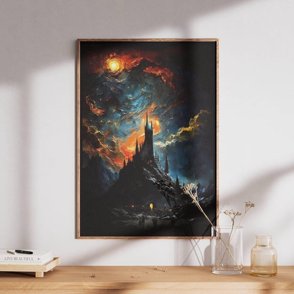 Game of Thrones Westeros Art Print V3, Unframed Poster