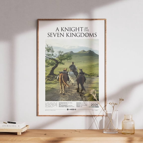 Game of Thrones Westeros Art Print V7, Unframed Poster