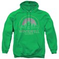 thumbnail image 1 of Game of Thrones Winterfell Unisex Adult Pull-Over Hoodie,Kelly Green, X-Large, 1 of 5