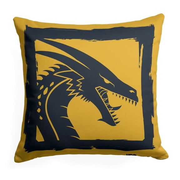 Game of Thrones Year of the Dragon Gold Dragon Kids Printed Throw Pillow