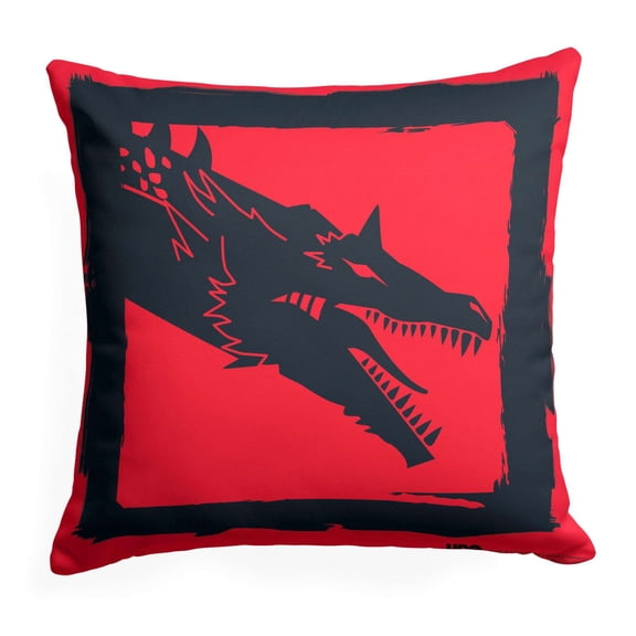 Game of Thrones Year of the Dragon Red Dragon Kids Printed Throw Pillow
