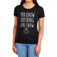thumbnail image 1 of Game of Thrones You Know Nothing Jon Snow Women's T Shirt, You Know Nothing Jon Snow, X-Large, 1 of 6