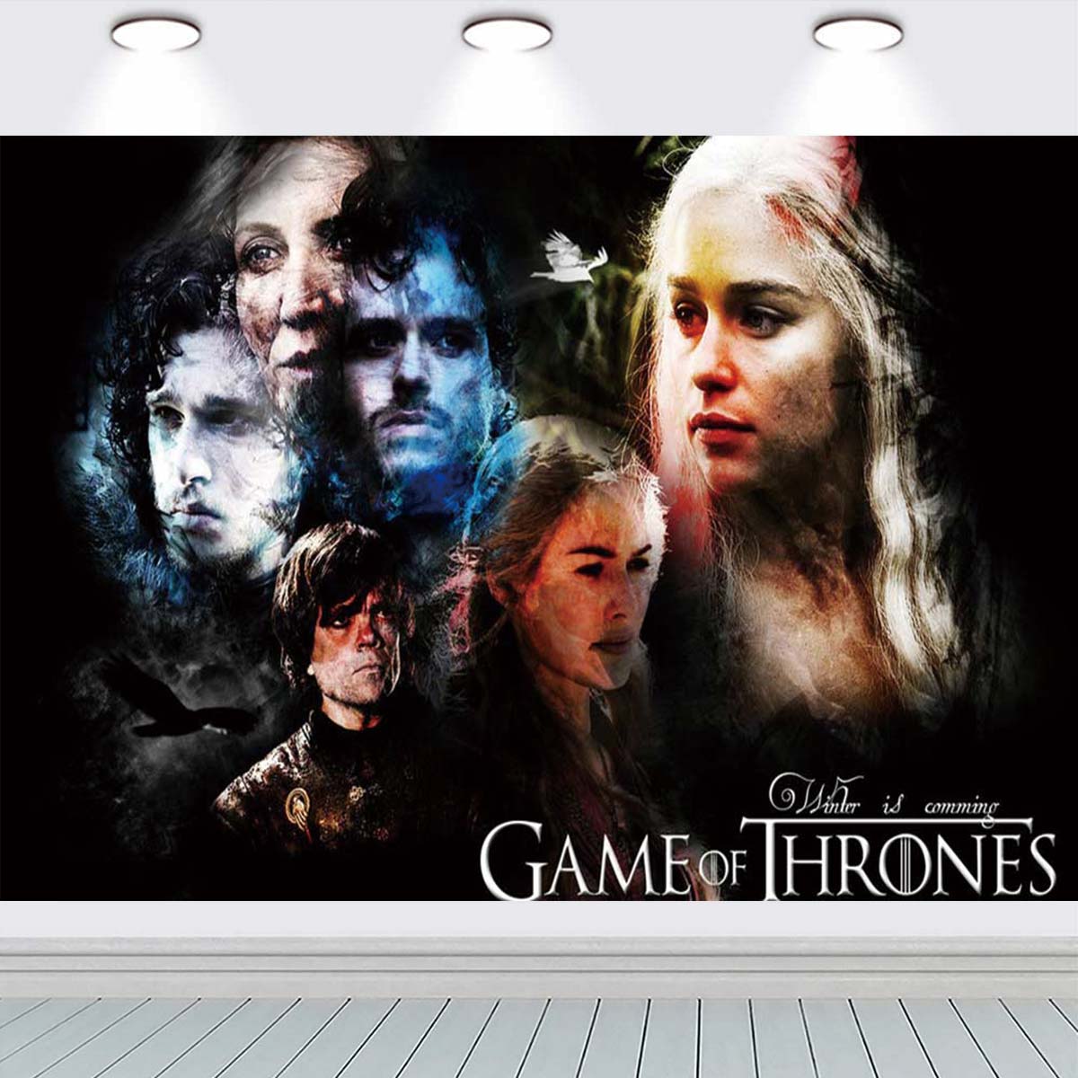 Game of Thrones school Backdrop Taspestry Banner Party Supplies ...