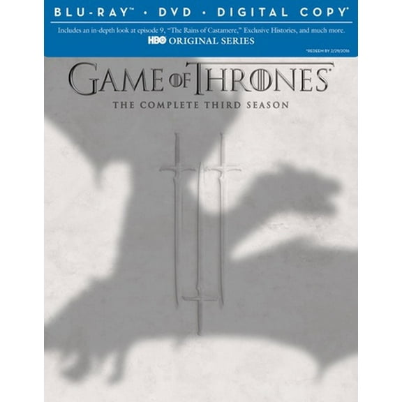 Pre-Owned Game Of Thrones: The Complete Third Season (Blu Ray) (Good)