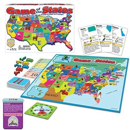Game of the States Board Game, by Hasbro