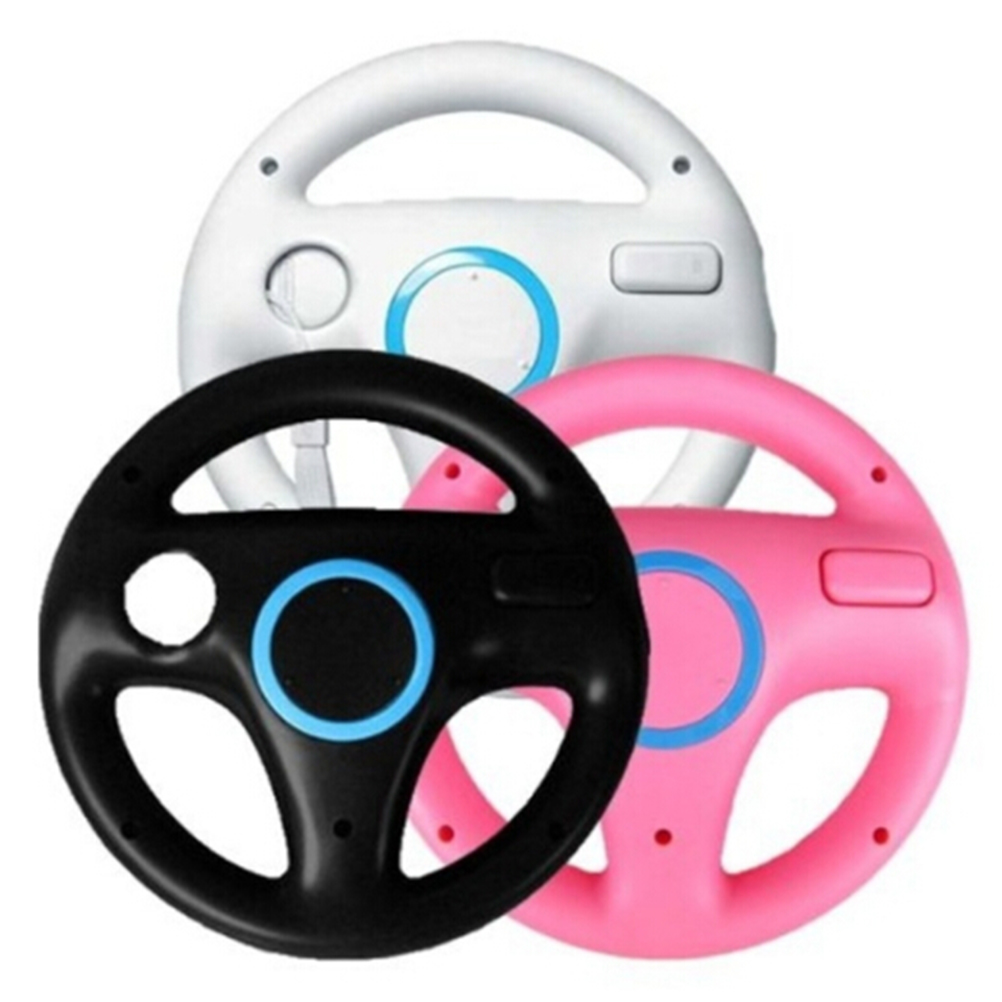 Game racing steering wheel for nintendo wii mario kart remote