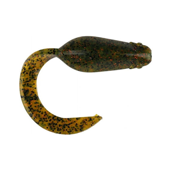 GameChanger Lures Eeliminator 3.5" Watermelon Red Flake Fishing Lures for Bass, 8-Coun