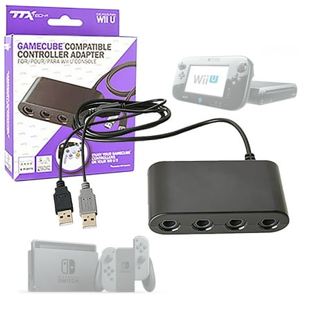 GameCube Controller 4 Port Adapter by TTX Tech for Nintendo Switch and Wii U