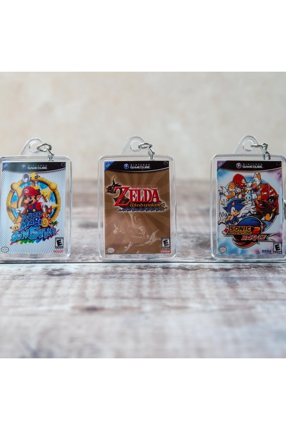 GameCube Game Acrylic Keychains! (1 keychain)