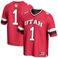 thumbnail image 1 of GameDay Greats #1 Red Utah Utes Lightweight Collegiate Football Fashion Jersey, 1 of 4