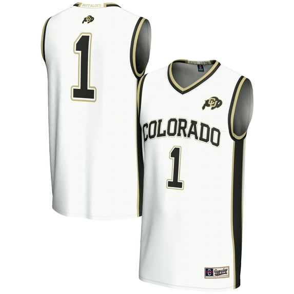 GameDay Greats White #1 Colorado Buffaloes Replica Lightweight Basketball Jersey