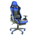 thumbnail image 1 of GameFitz  Pleather Gaming Chair in Black and Blue, 1 of 11