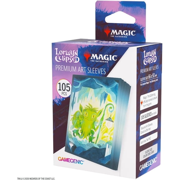 GameGenic Magic: The Gathering Lorwyn Eclipsed Premium Art Card Sleeves - Mutable Explorer