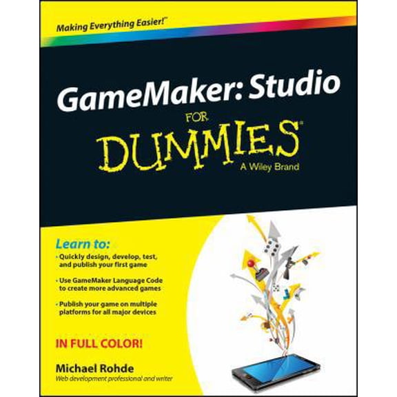 Pre-Owned GameMaker: Studio For Dummies (For Dummies Series) (Paperback) 1118851773 9781118851777