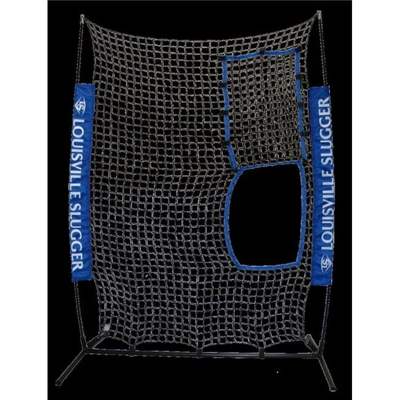 GameMaster L60116 Louisville Slugger Flex Net, Black & Blue