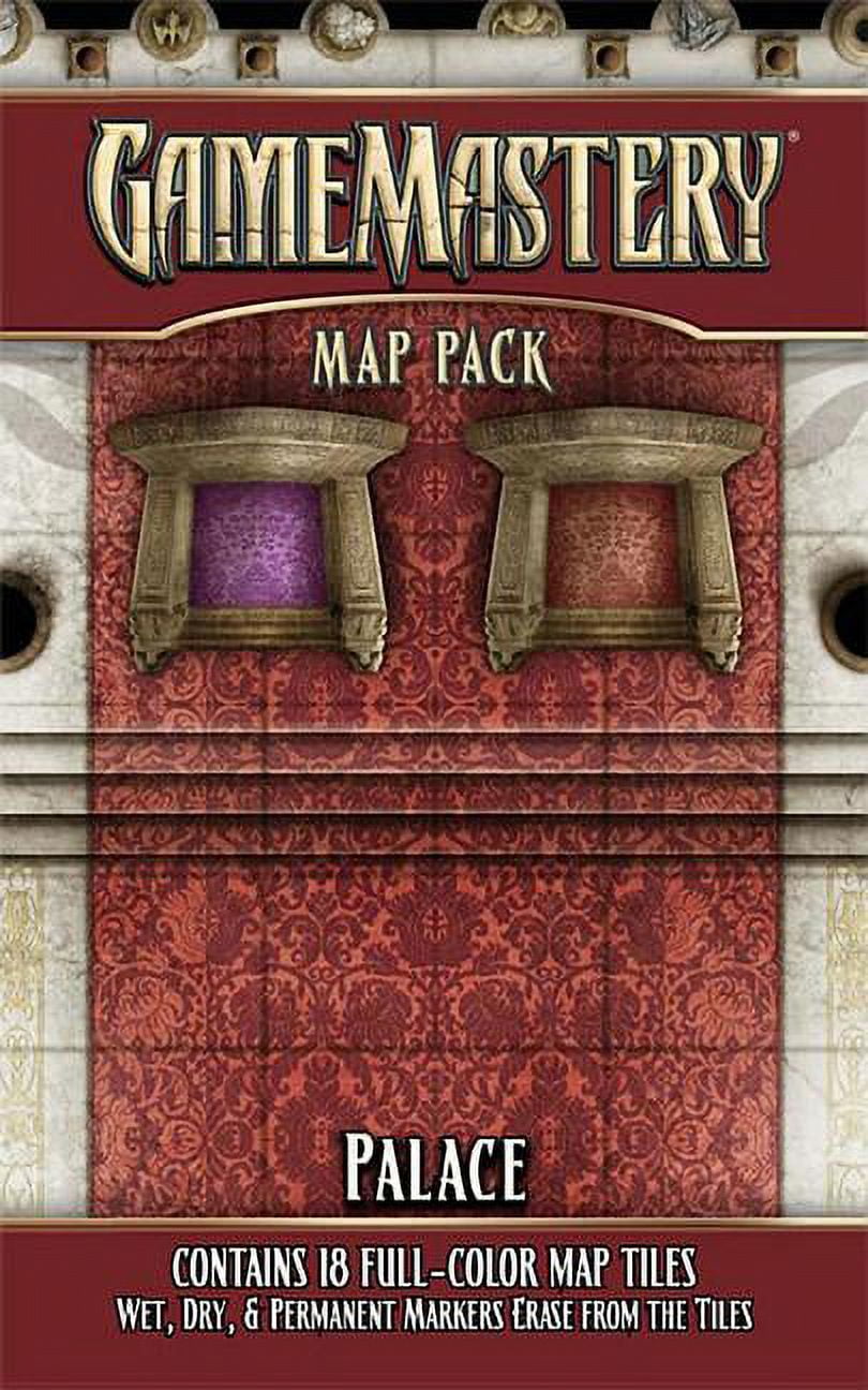 GameMastery Map Pack: Palace (Paperback)