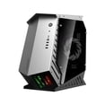 thumbnail image 1 of GameMax AUTOBOT Aluminum & Tempered Glass ATX Full Tower Computer Case, Black & Silver, 1 of 5