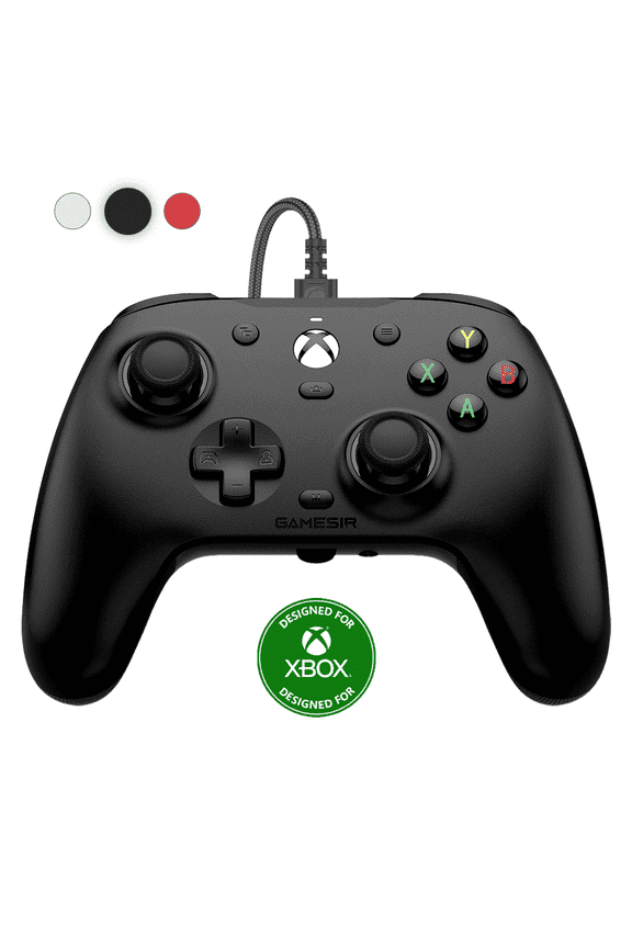 G7 HE Wired Xbox Controller, Officially Licensed Controller for Xbox Series X|S, Xbox One, Windows 10|11, PC, Video Game Controller with Hall Effect Sticks (Black)
