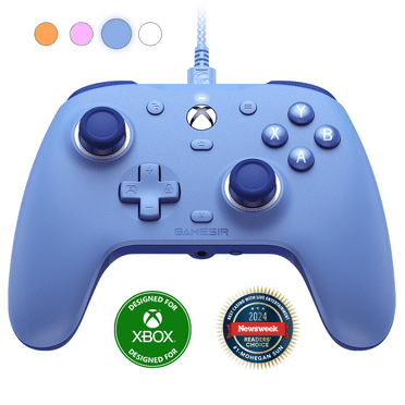 GameSir G7 SE Wired Gamepad - Standard Controller for PC & Xbox, Magnetic, Laser Engraved, Blue Version with Hall