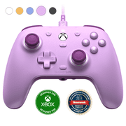 GameSir G7 SE Wired Controller for Xbox Series X|S, Xbox One & Windows 10/11, Plug and Play Gaming Gamepad with Hall Effect Joysticks/Hall Trigger, 3.5mm Audio Jack - Purple