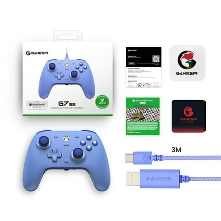 GameSir G7 SE Multi-Color Wired Controller, Precision Gamepad for Xbox Series X|S, Xbox One & Windows 10/11 with Hall Effect Joysticks