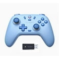 thumbnail image 1 of GameSir Nova Lite Wireless Gamepad Controller with Bluetooth, Dongle, Wired for Switch, Android, IOS, PC & Steam Games(Blue with Receiver), 1 of 8