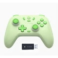 thumbnail image 1 of GameSir Nova Lite Wireless Gamepad Controller with Bluetooth, Dongle, Wired for Switch, Android, IOS, PC & Steam Games(Green with Receiver), 1 of 8