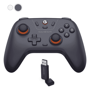 Control Inalámbrico GameSir Nova Lite 2.4g para Windows PC, iPhone, Android, Switch y Steam Deck, Gamepad Bluetooth con Gatillo Hall Effect, Turbo, Vibración Rumble (Púrpura)