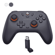 وحدة تحكم لاسلكية GameSir Nova Lite 2.4g لأجهزة الكمبيوتر التي تعمل بنظام Windows وiPhone وAndroid وSwitch وSteam Deck ووحدة تحكم Bluetooth مع مشغل تأثير Hall وTurbo وRumble Vibration Purple